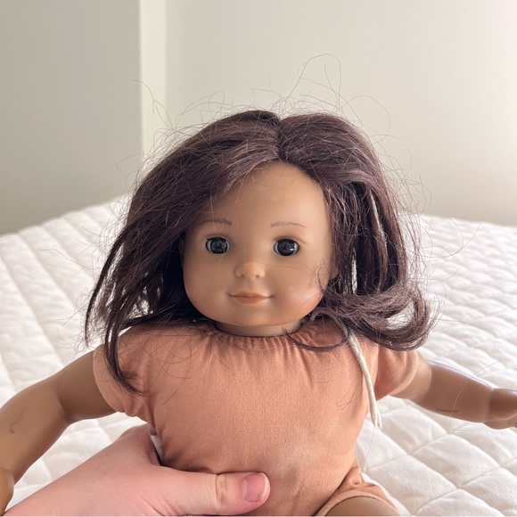 American Girl Bitty Baby brown skin, eyes, and hair - Picture 5 of 6